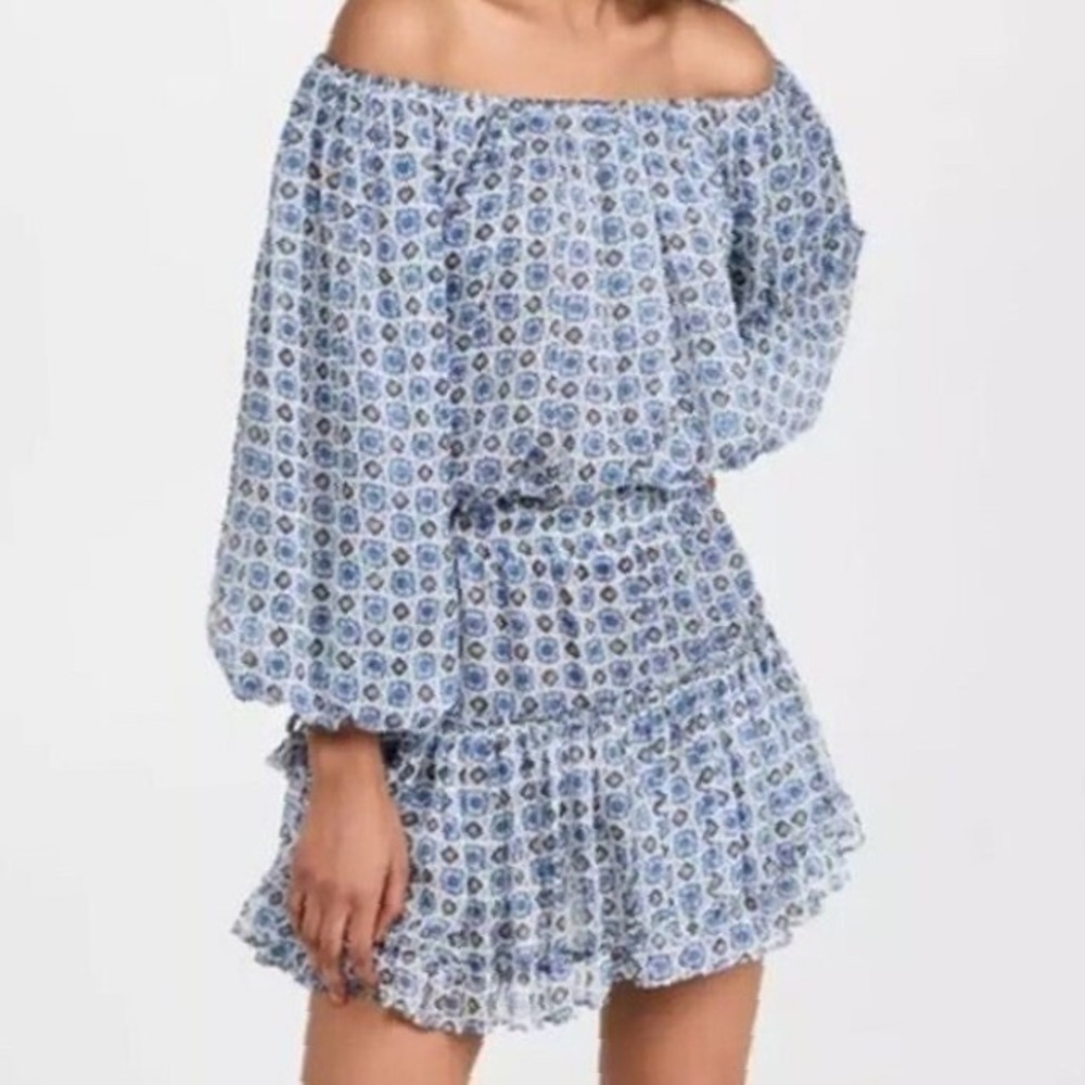 NWT Misa Los Angeles Zonia Dress in Scorpios Tile XS $345 - Picture 2 of 8